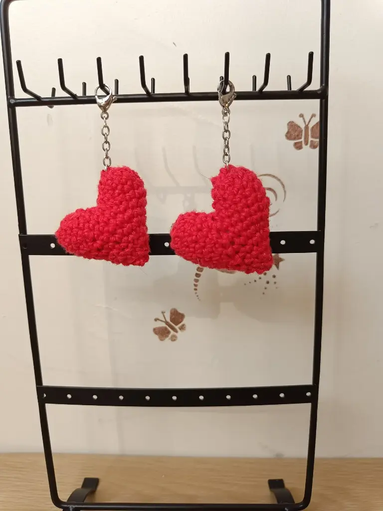 Porte-clé coeur