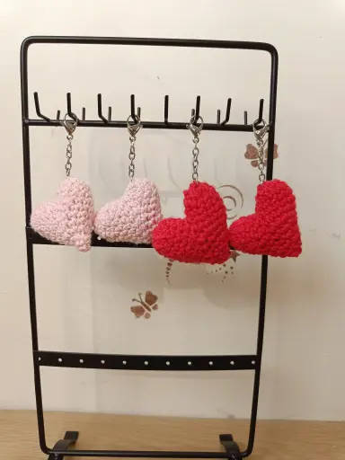 Porte-clé coeur