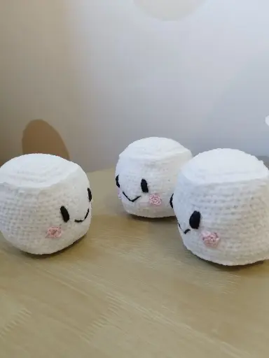 guimauve anti-stress en crochet